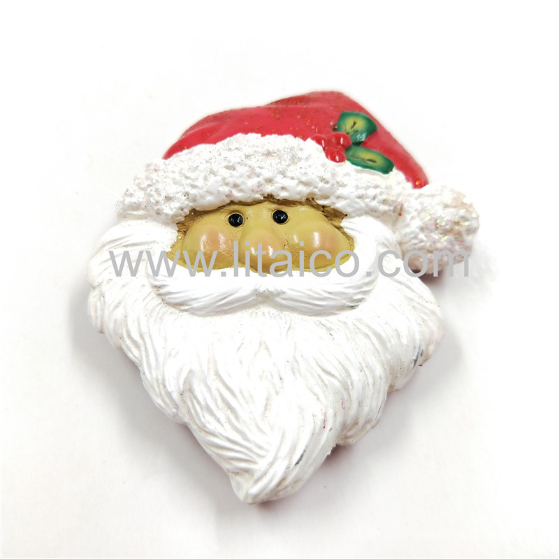 Father Christmas injection molding PVC refrigerator magnet