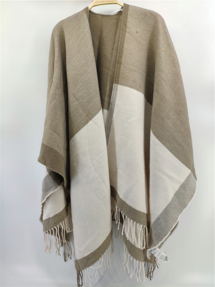 woven poncho