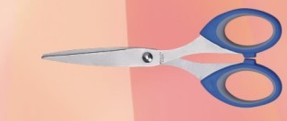 Rubber Scissor, Soft-touch handle Scissors, Student Scissor, Office Scissor, Children scissor,