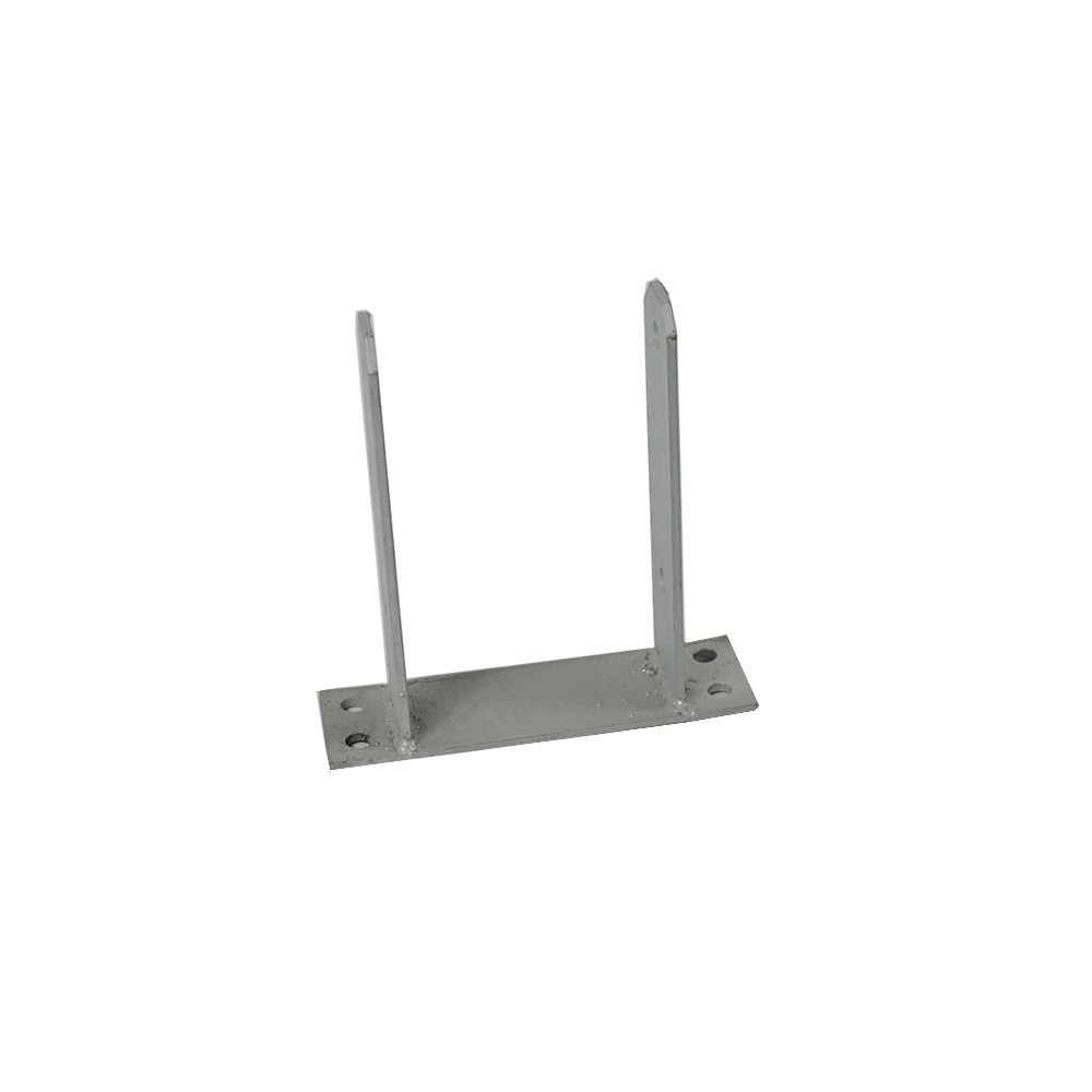 IRON CRAFT NO DIG Hot dipped galvanized ground concrete fence support TT form support pole anchor 200mm