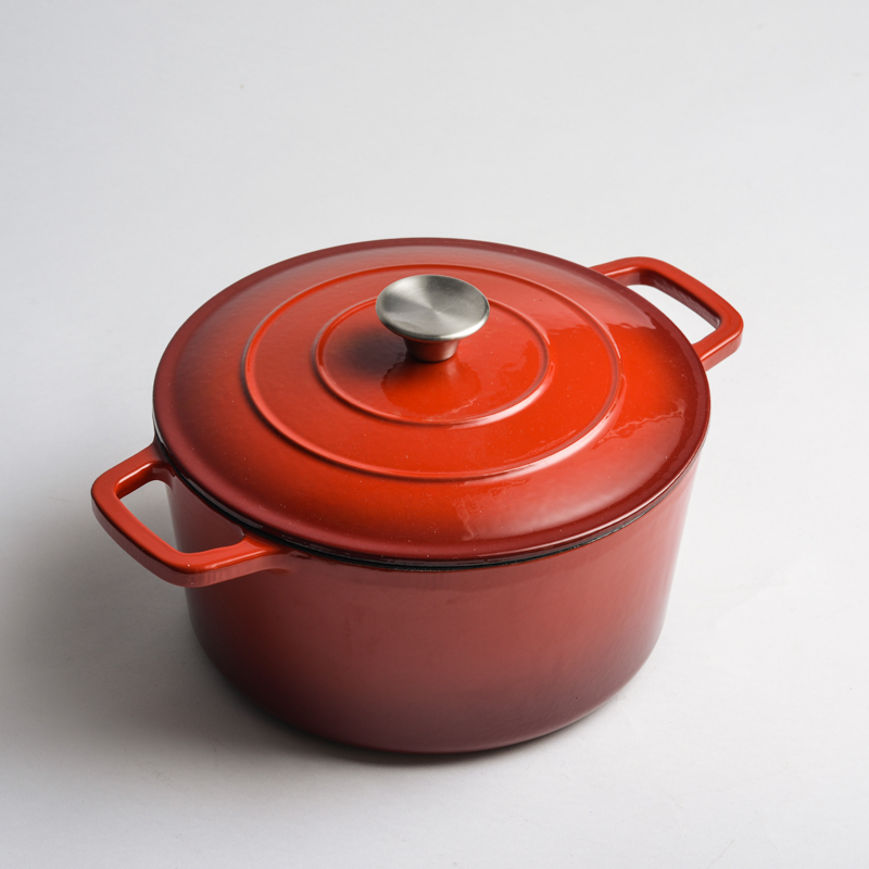 enamel cast iron casserole