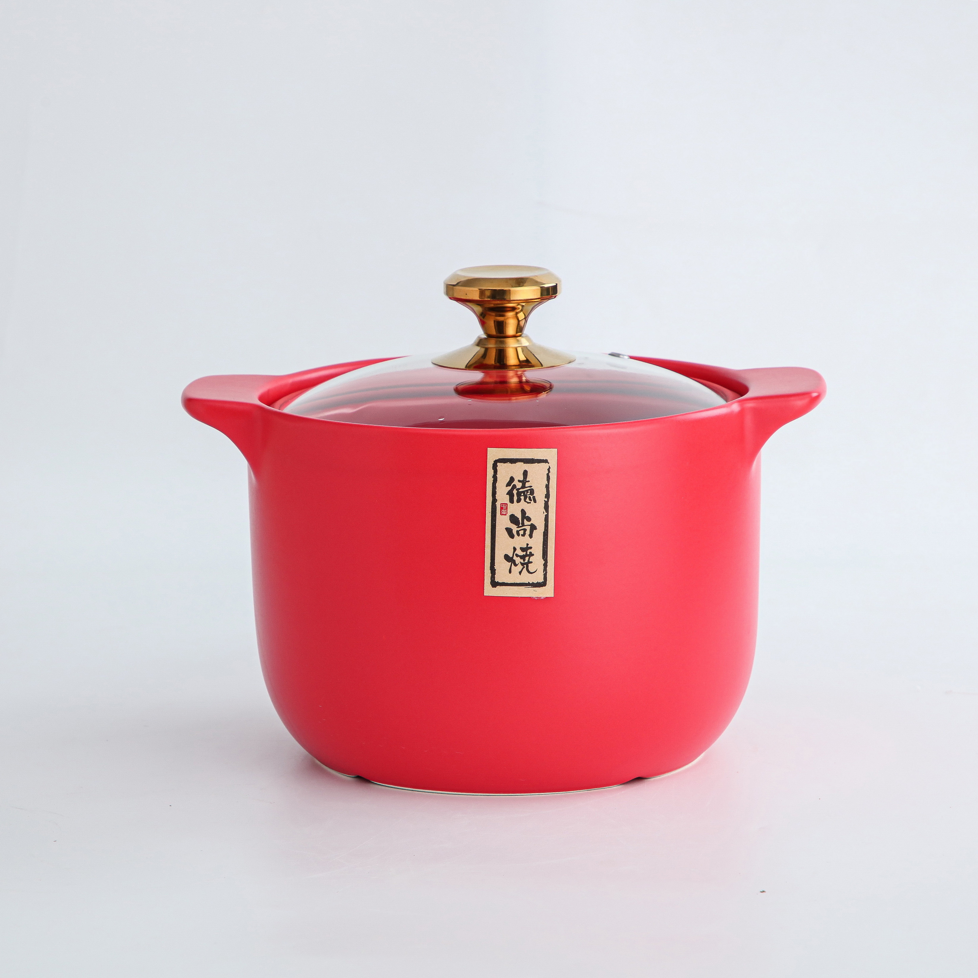 Heat resistant soup pot