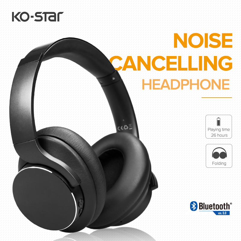KO-STAR Active Noise cancelling wireless headphone headsets NB-1090P