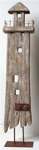 wooden lighthouse