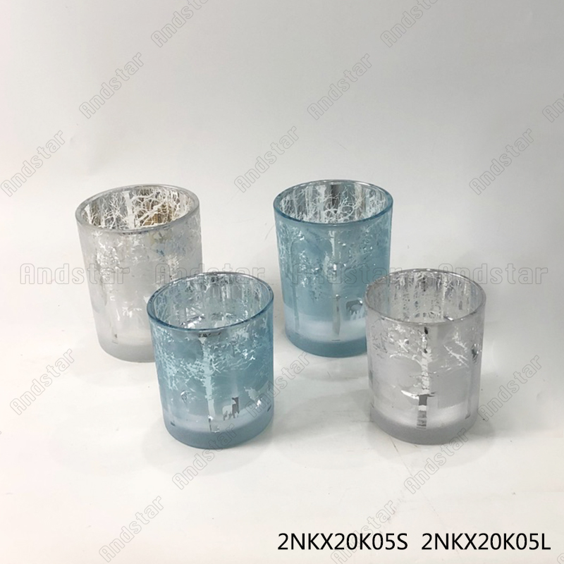Glass Candle Holder