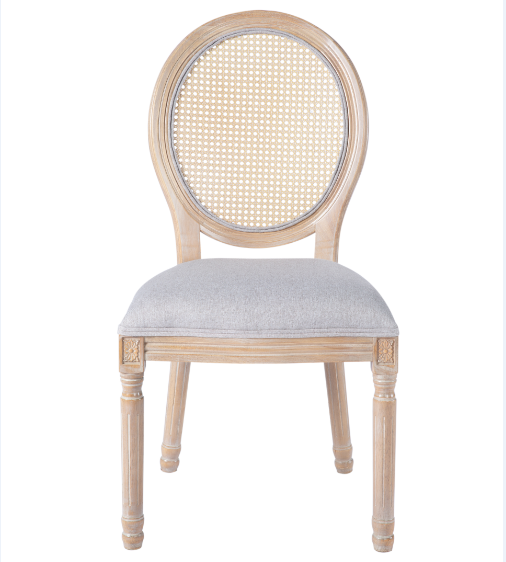 Wood Louis Ghost Chair