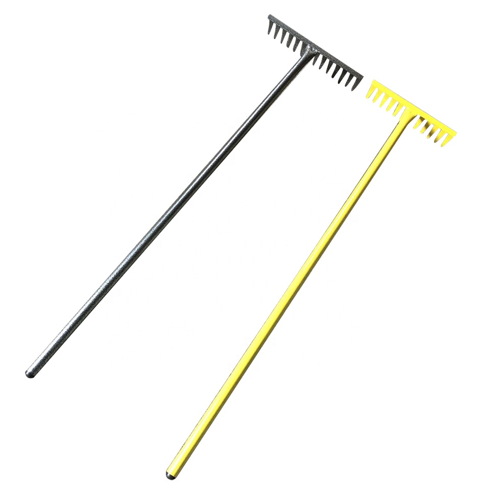 steel handle rake