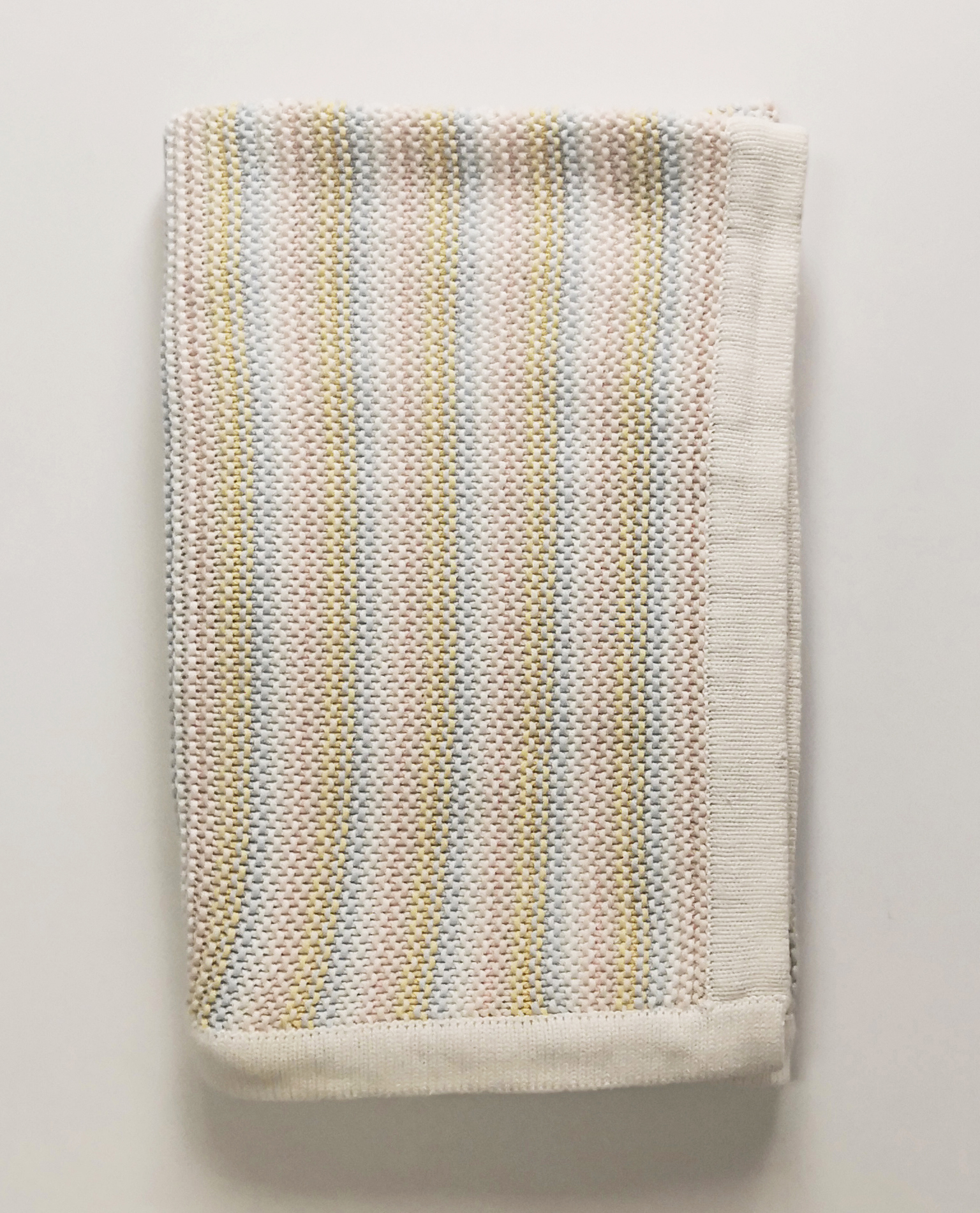 Infant knitted blanket
