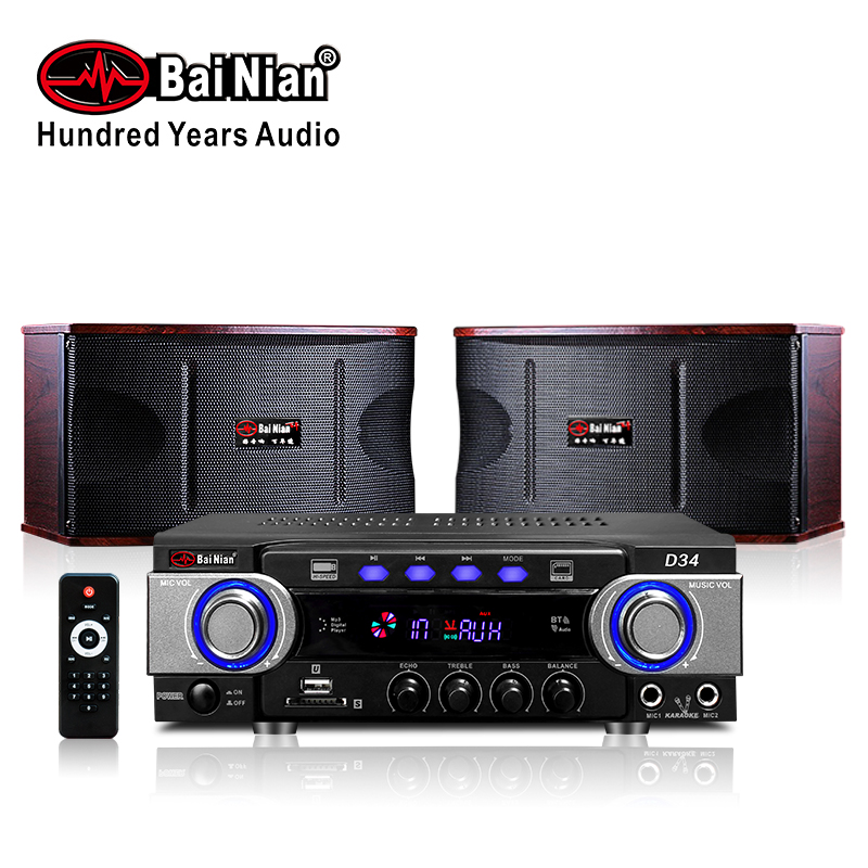 Home Theater，Micro Compoenent System(Karaoke Stereo Home Amplifier with Super Bass Woofer Speaker