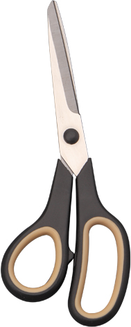 Rubber Scissor, Soft-touch handle Scissors, Student Scissor, Office Scissor, Children scissor, Rubber Scissor