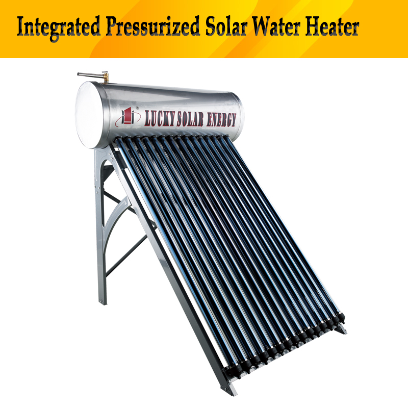 Integrated solar water heater
