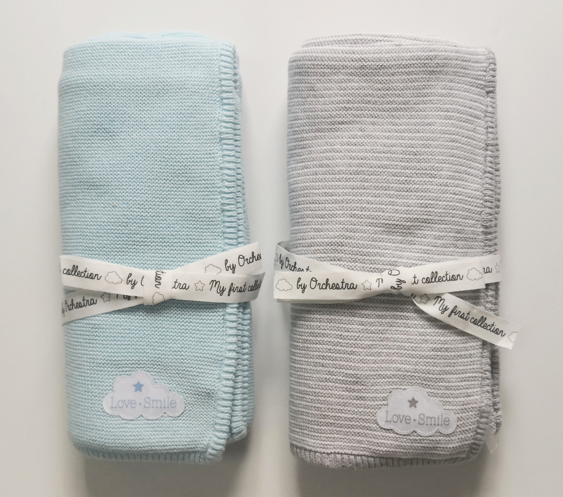 Infant knitted blanket