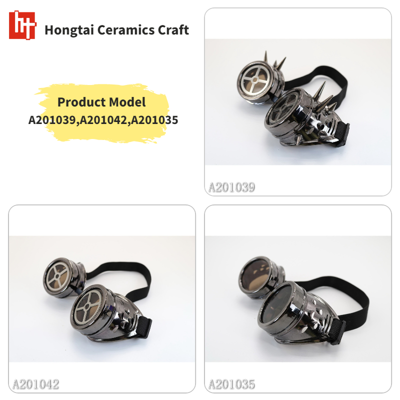 Steampunk Goggles with Spike steampunk glasses