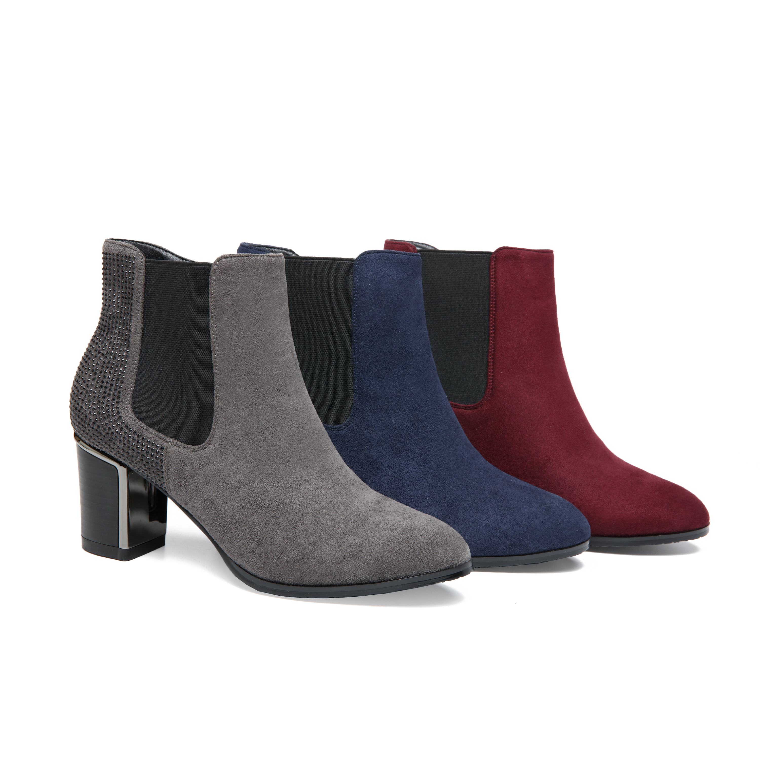 CAMIDY autumn/Winter 2021 Fashion Versatile female PU surface TPR outsole boots