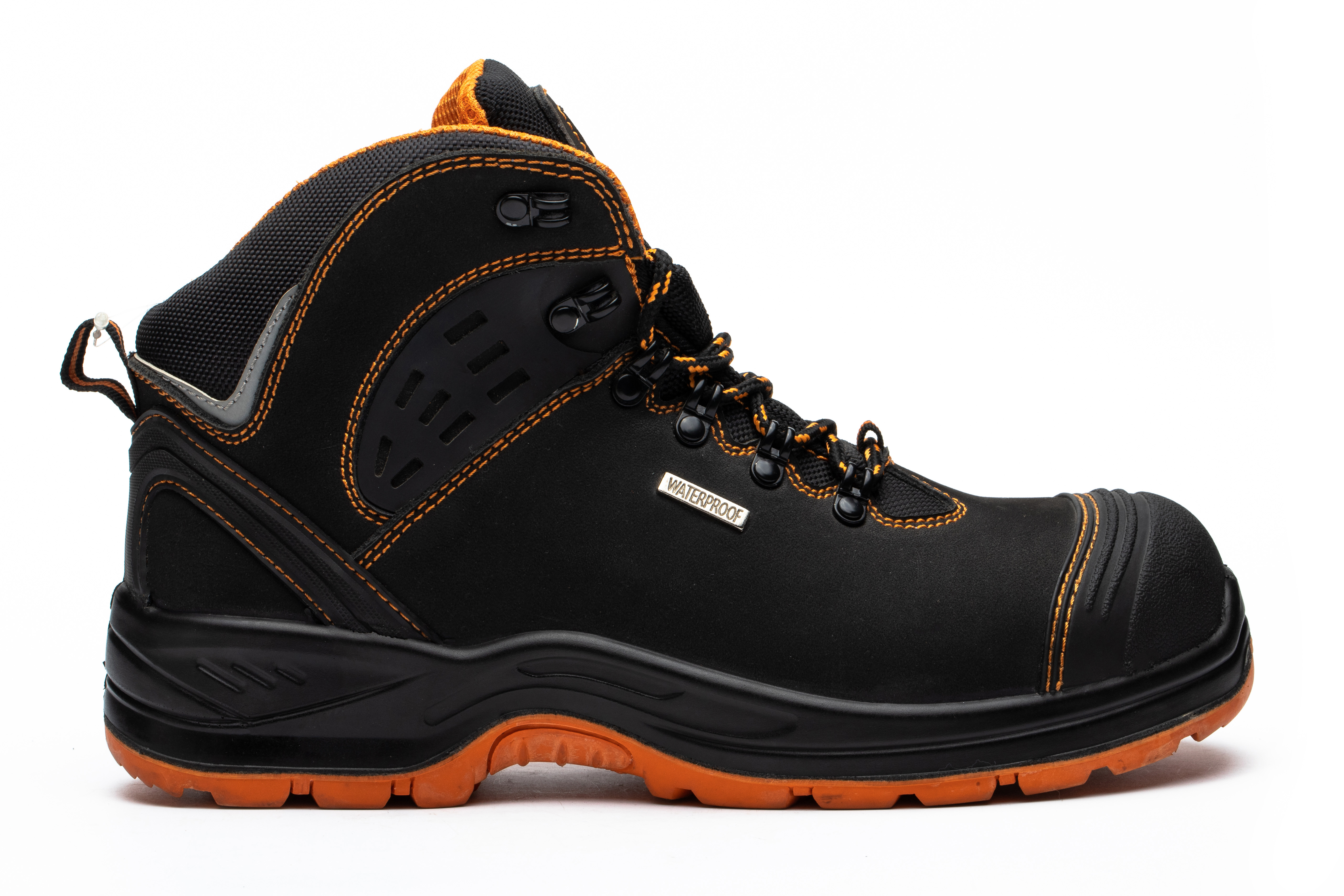 leather safety footwear