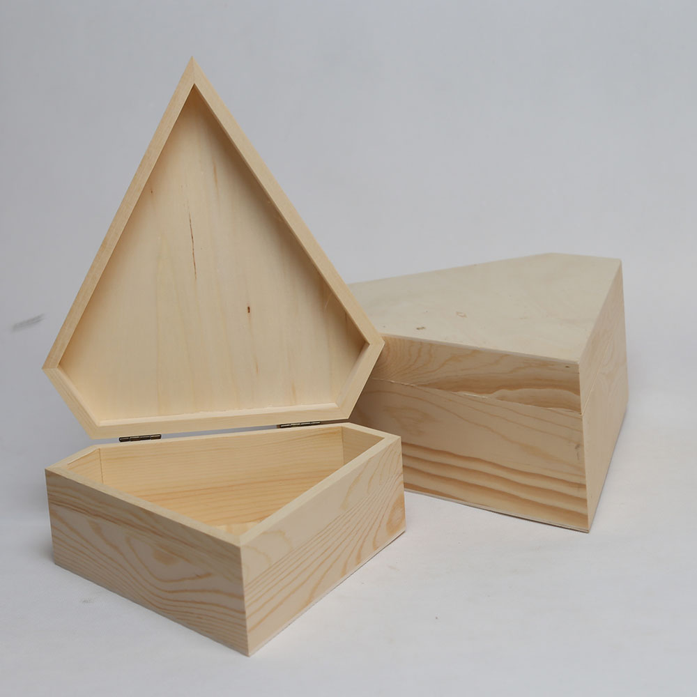 Wooden packing box storage box jewelry box