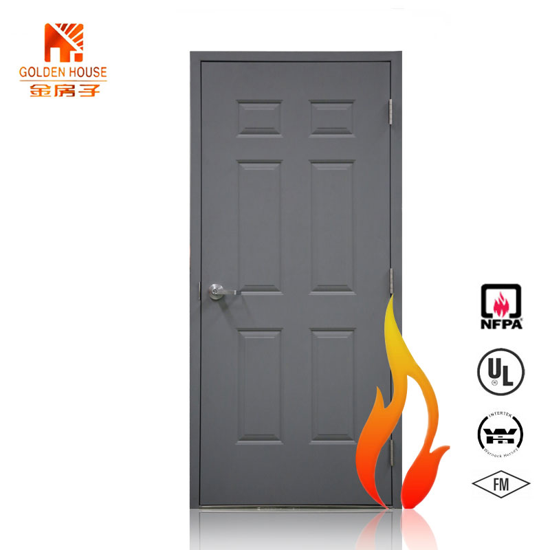 WH certificate 180 minutes steel fire rated entry door