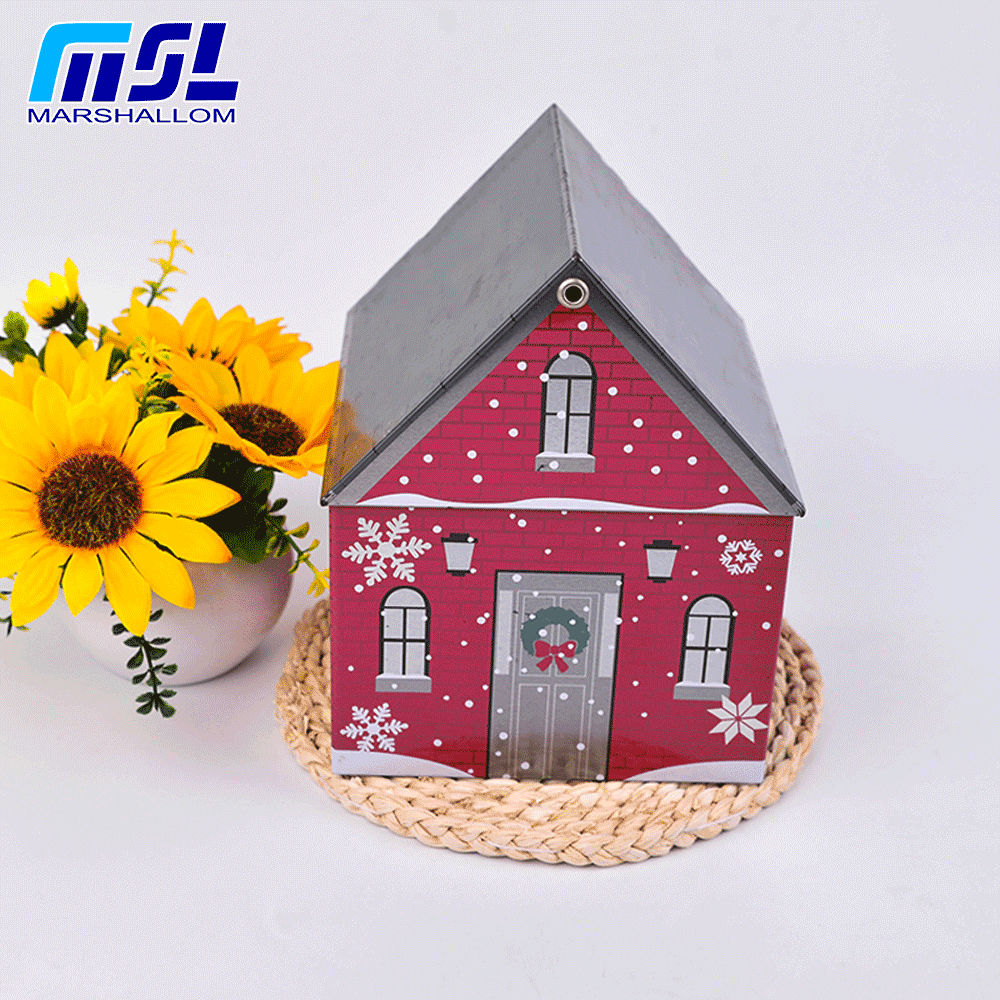 House tin（in box tinbox tin can metal can metal box tinbox）
