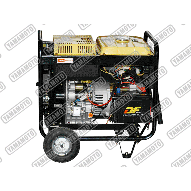 YAMAMOTO_DMG190KE_Diesel Welder And Generator_5KW,Welding,Open Type,Electric Start,Single Phase