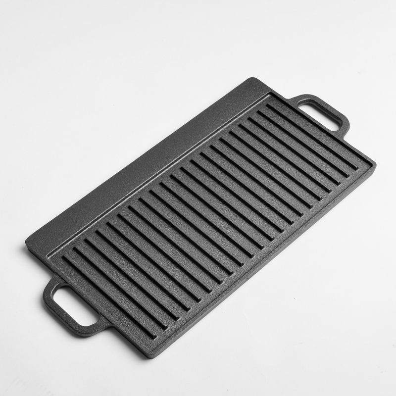 Cast iron reversible griddle,grill plate