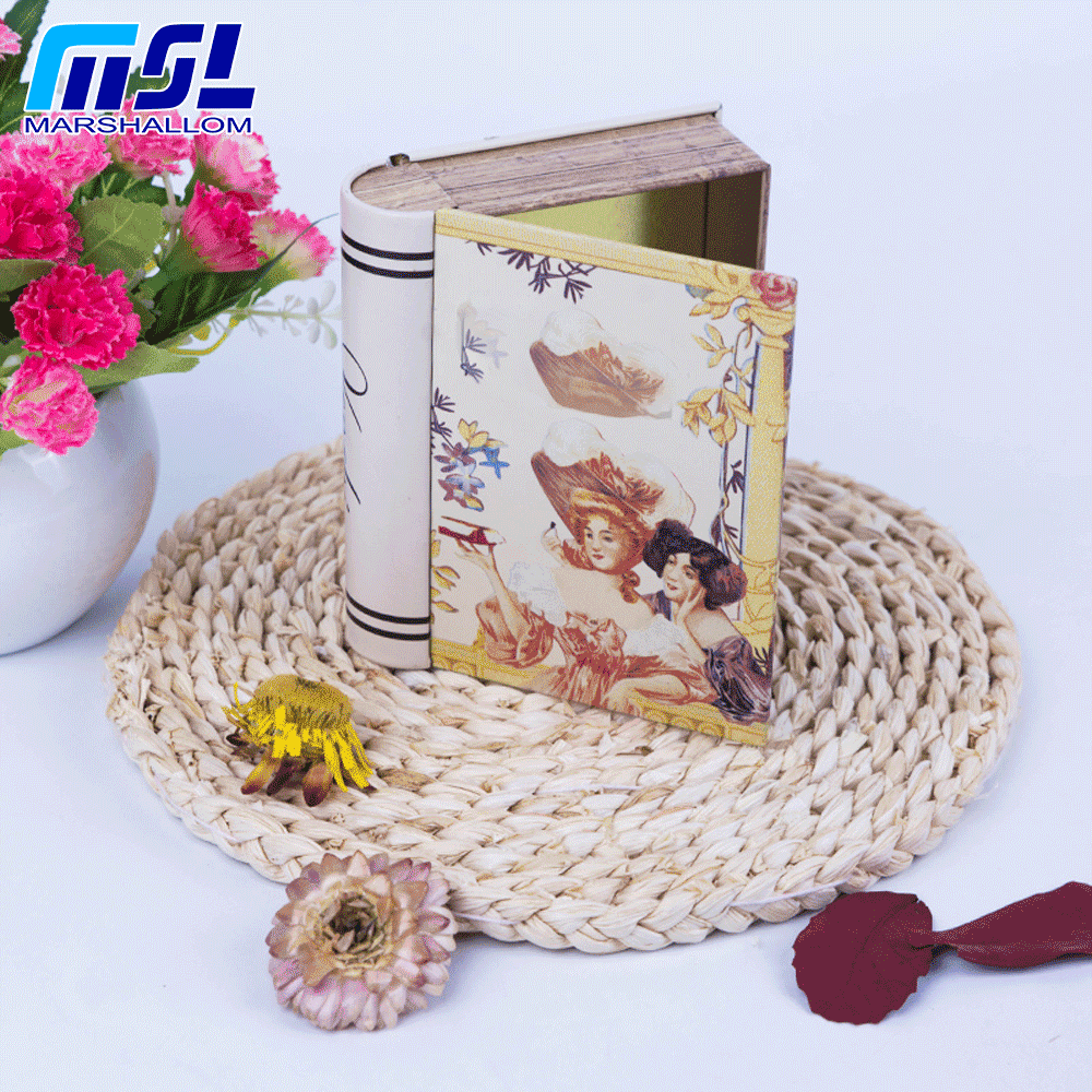 Book tin（Tin box tinbox tin can metal can metal box tinbox）
