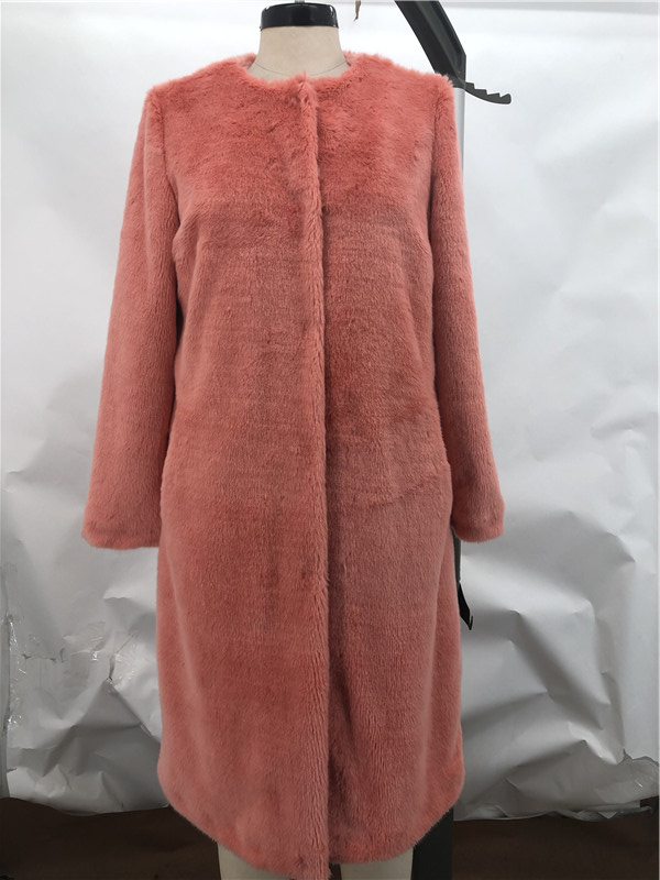 Ladies Fake Fur Coat