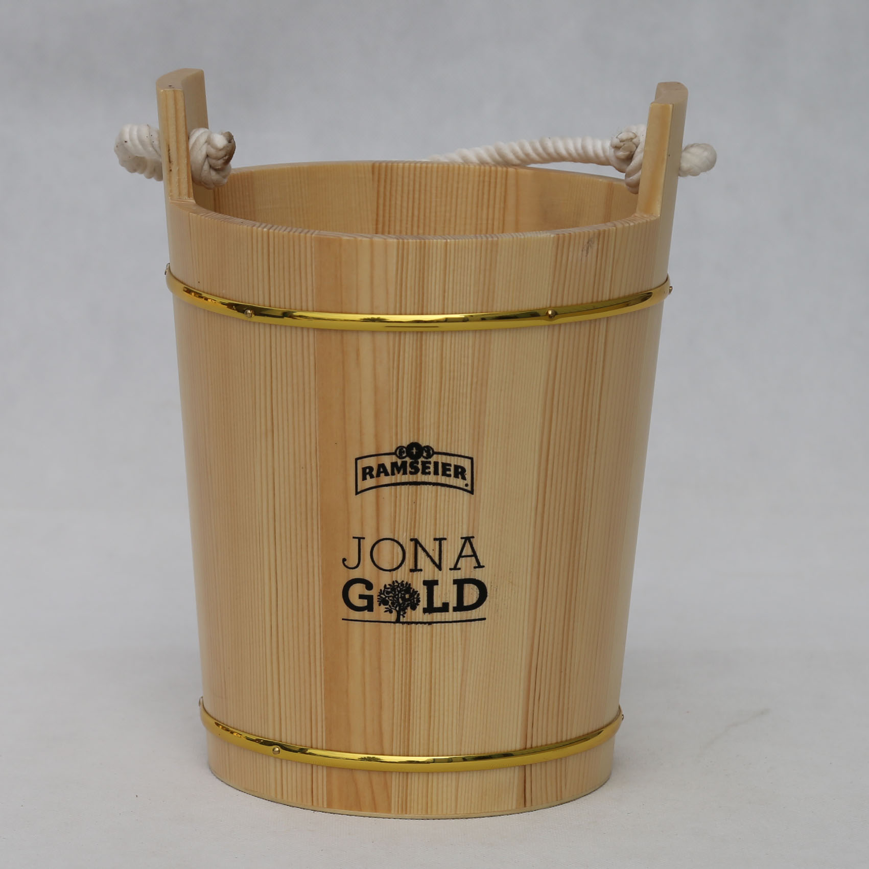Wooden storage bucket wooden decoration bucket wooden bucket