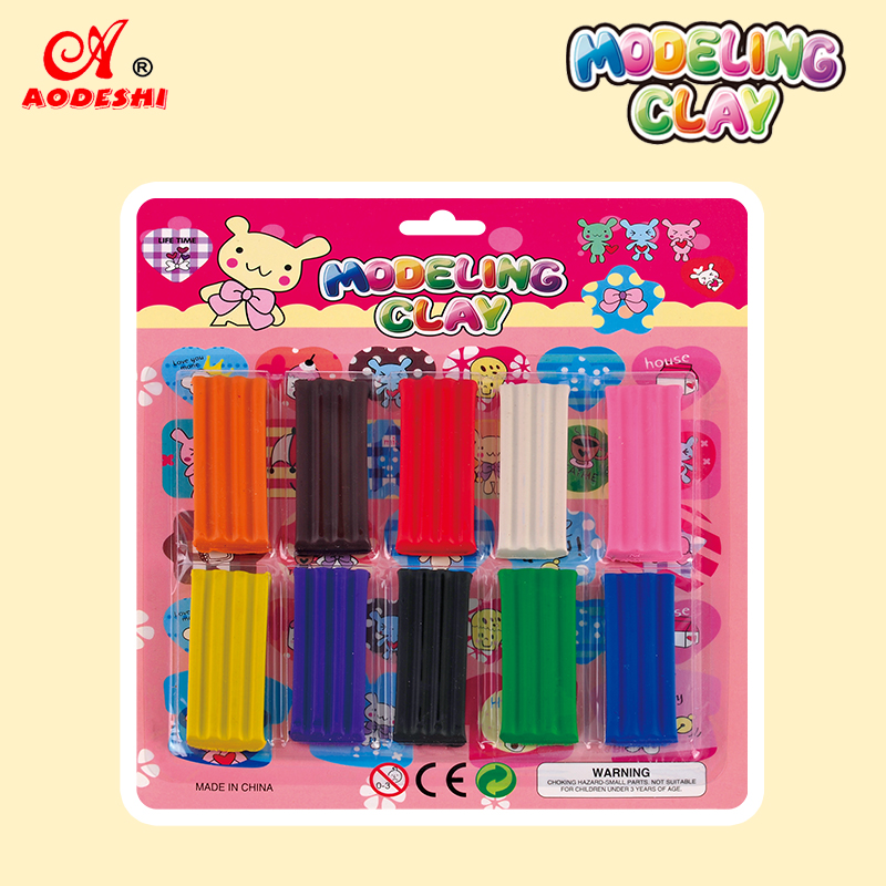 10 Colors Modeling Clay