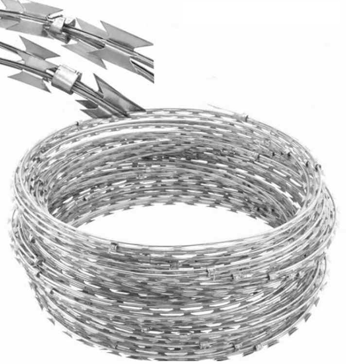 Yongwei Razor Wire Galvanized Razor Barbed Wire