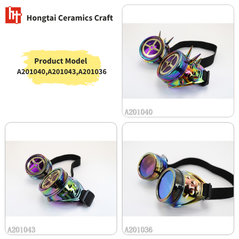 Steampunk Goggles with Spike steampunk glasses