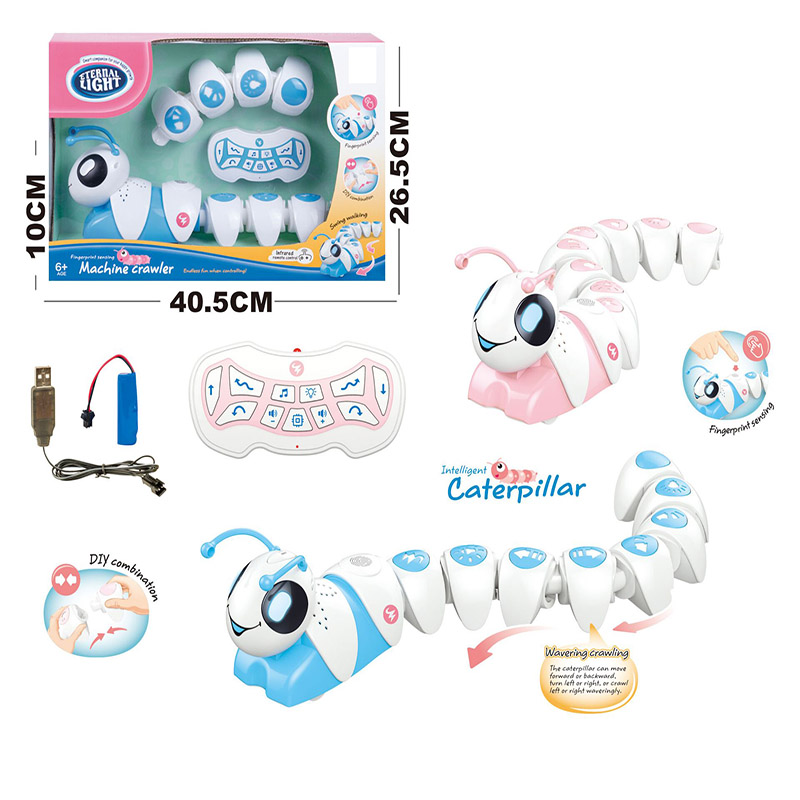 R/C Infrared Control Caterpillar W/Lightw/3.7v Li Battery&usb Charger(2 Color Asst.)