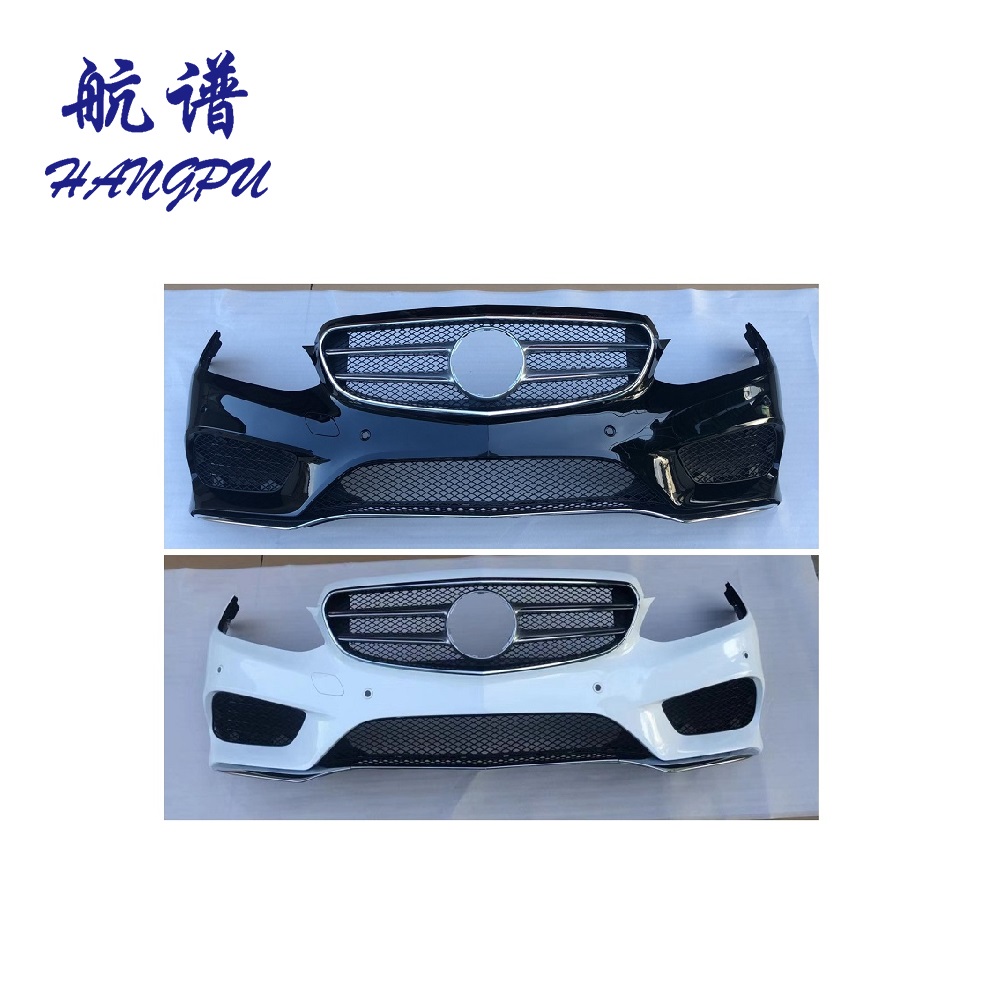 Front bumper set aftermarket fit for Mercedes W212 E Class AMG