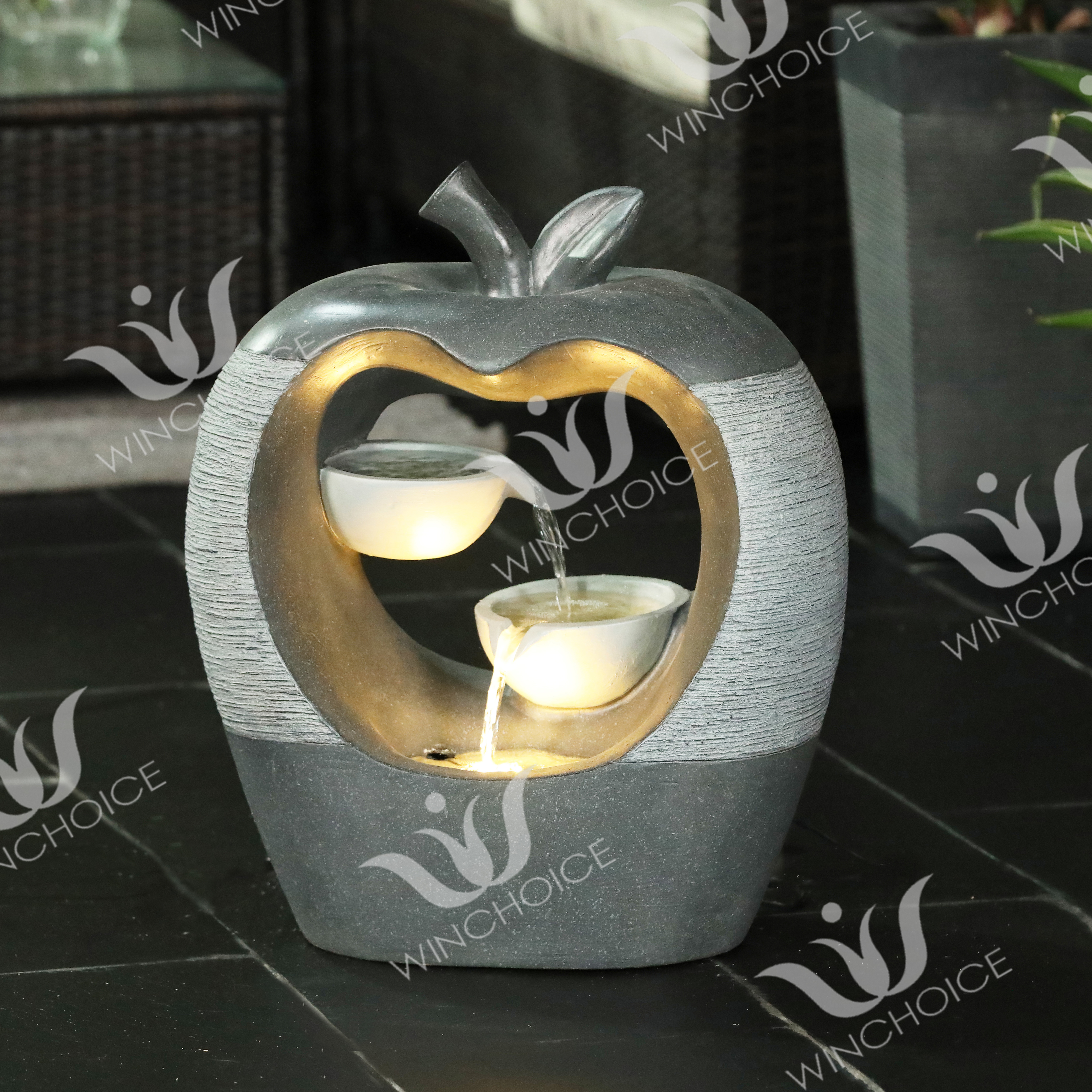 Polyresin apply fountain