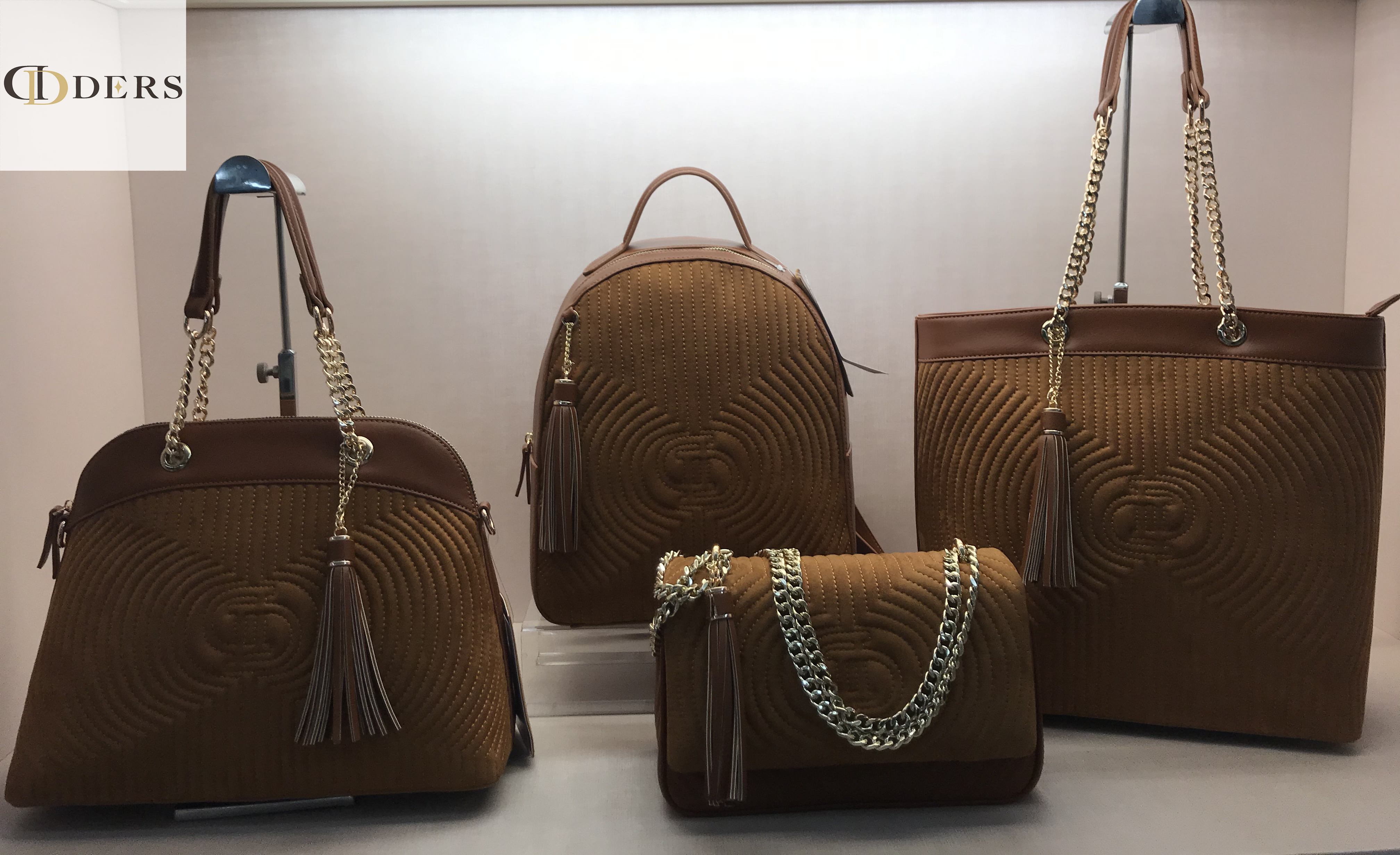Customizable embroidered PU lady's bag