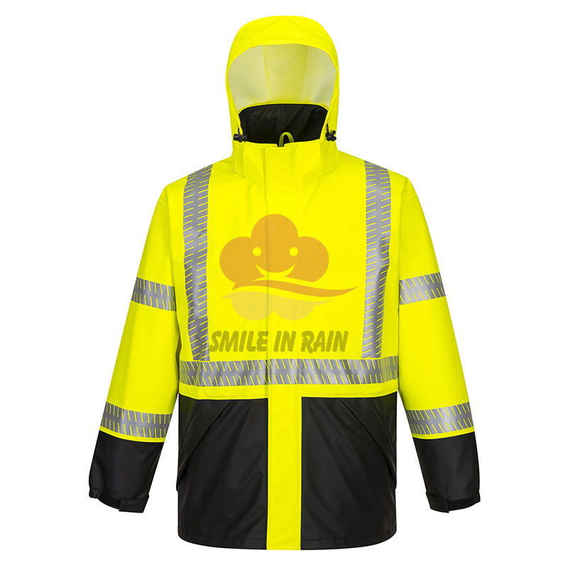 Hivis PU rainsuit