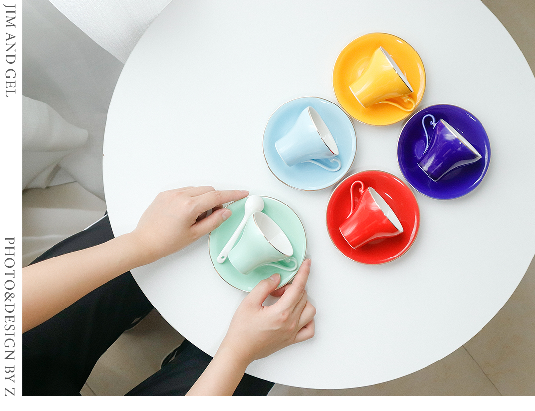 Coffee cup and saucer (set of 6)