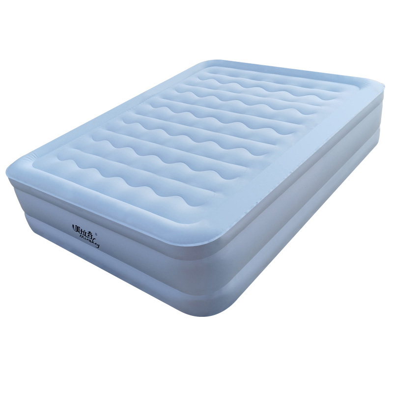 Oversized home-fitting fabric air mattress