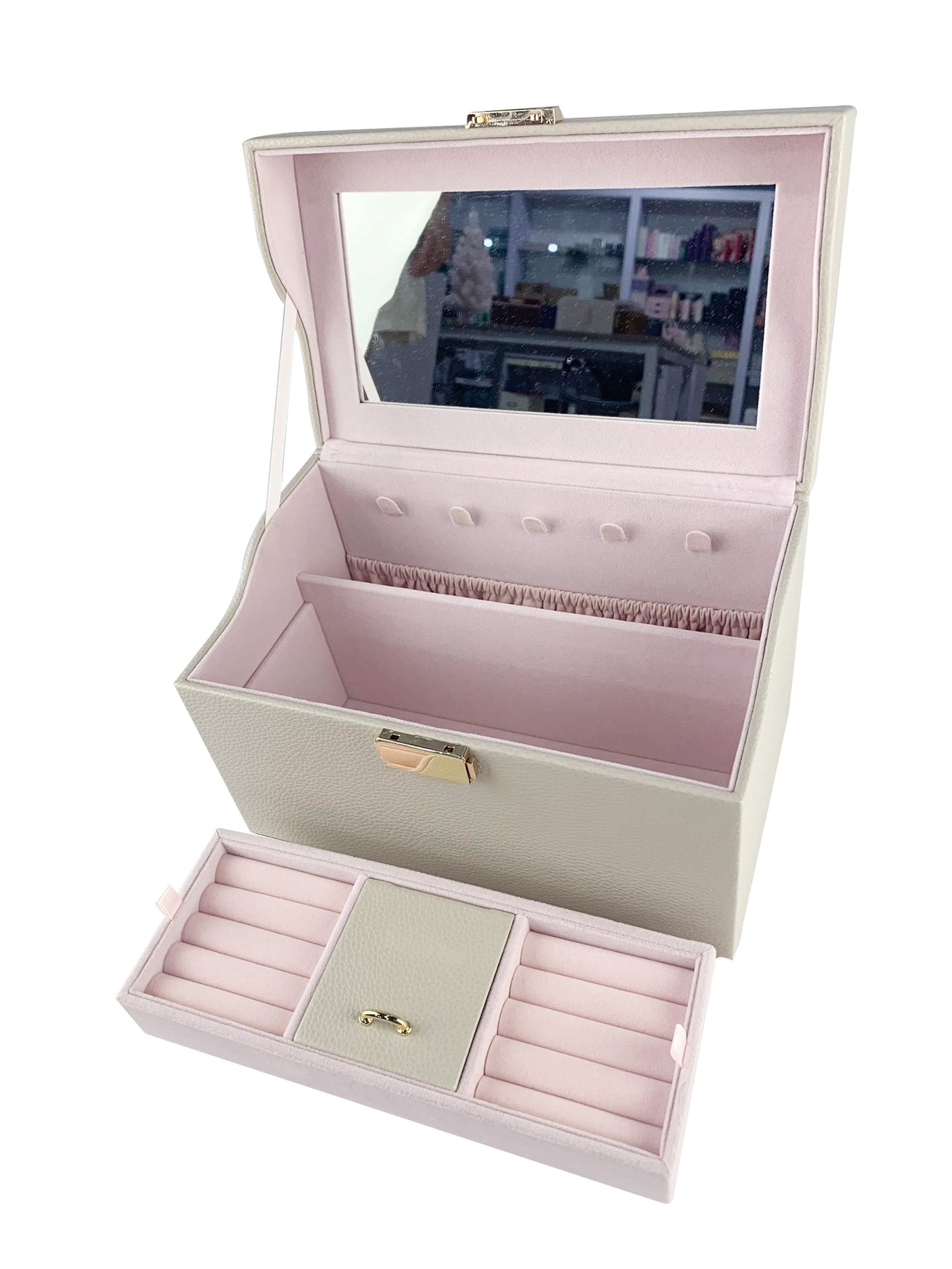 Large Vanity box jewellery storage case