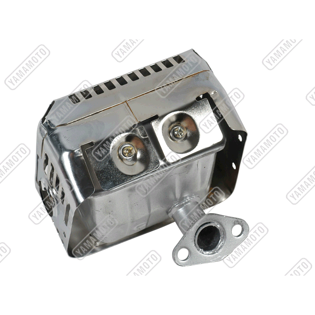 YAMAMOTO_GX160_Muffler Assy._Black Cover/Black Comp., Engine Use