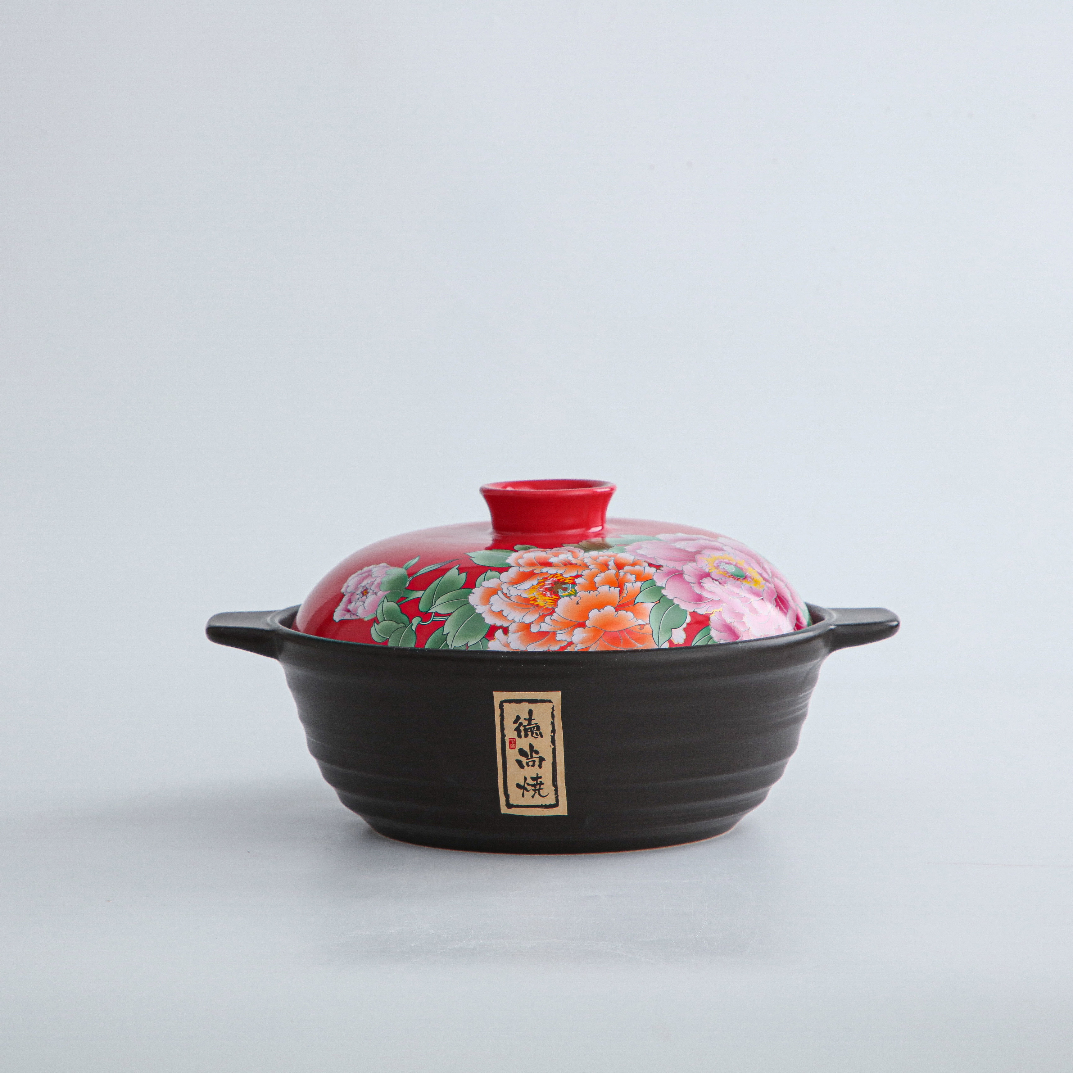 .Fire resistant soup pot，Cover, Decal