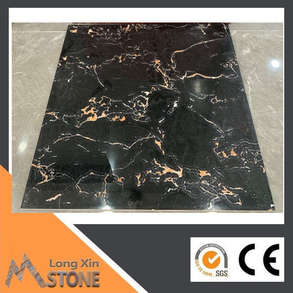 Polished Glazed Marble Flooring Design Porcelain Tile 600x600mm