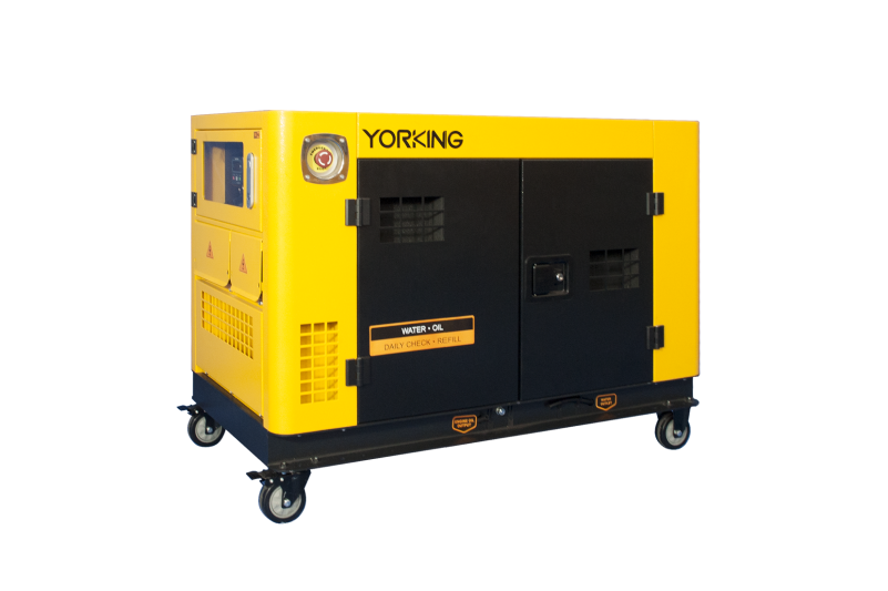 V-twin water cooled diesel generator set