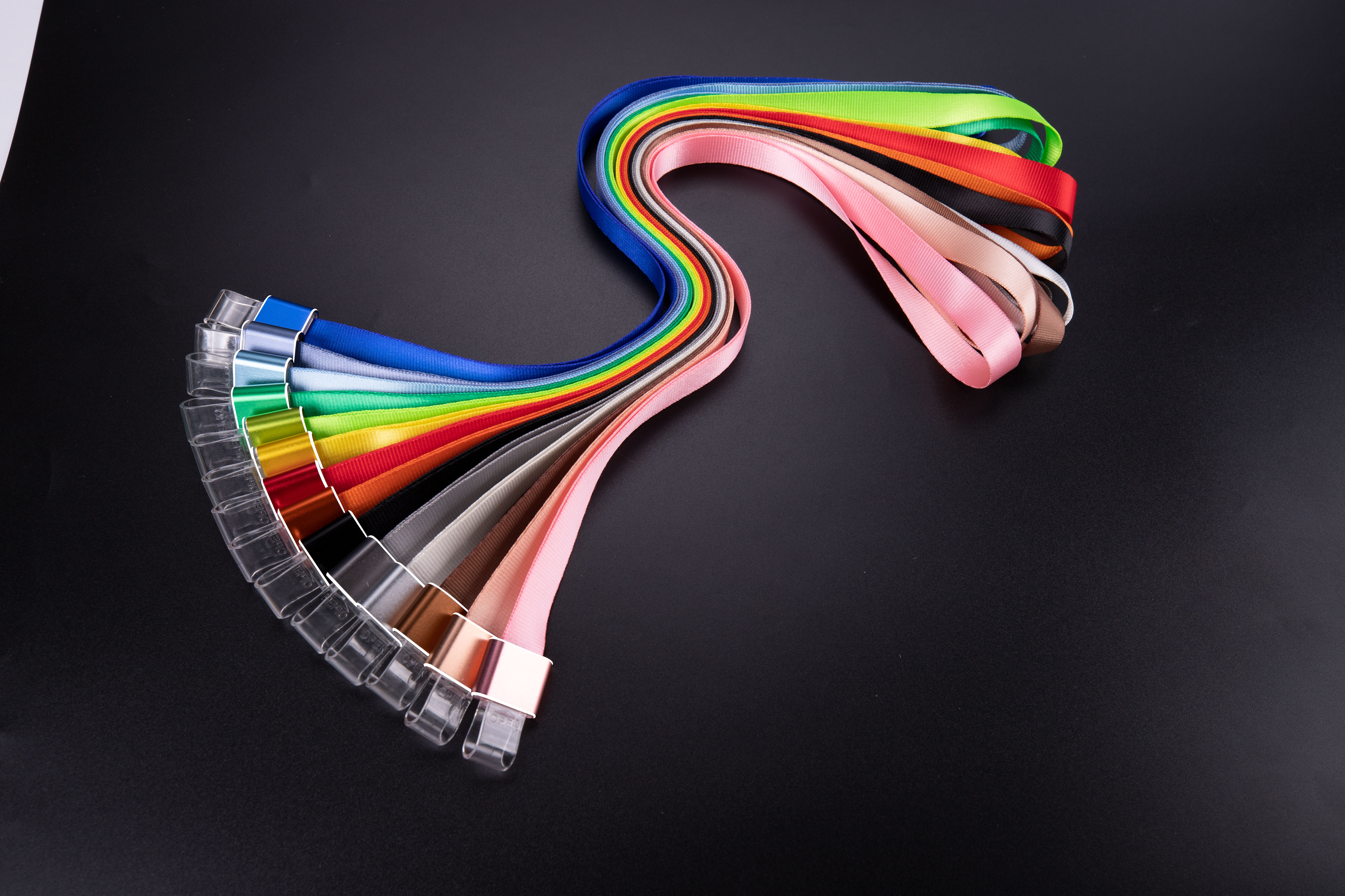Fine-stripe Lanyard
