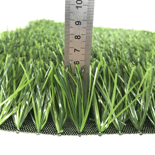 Double green PE monofilament Football Artificial turf