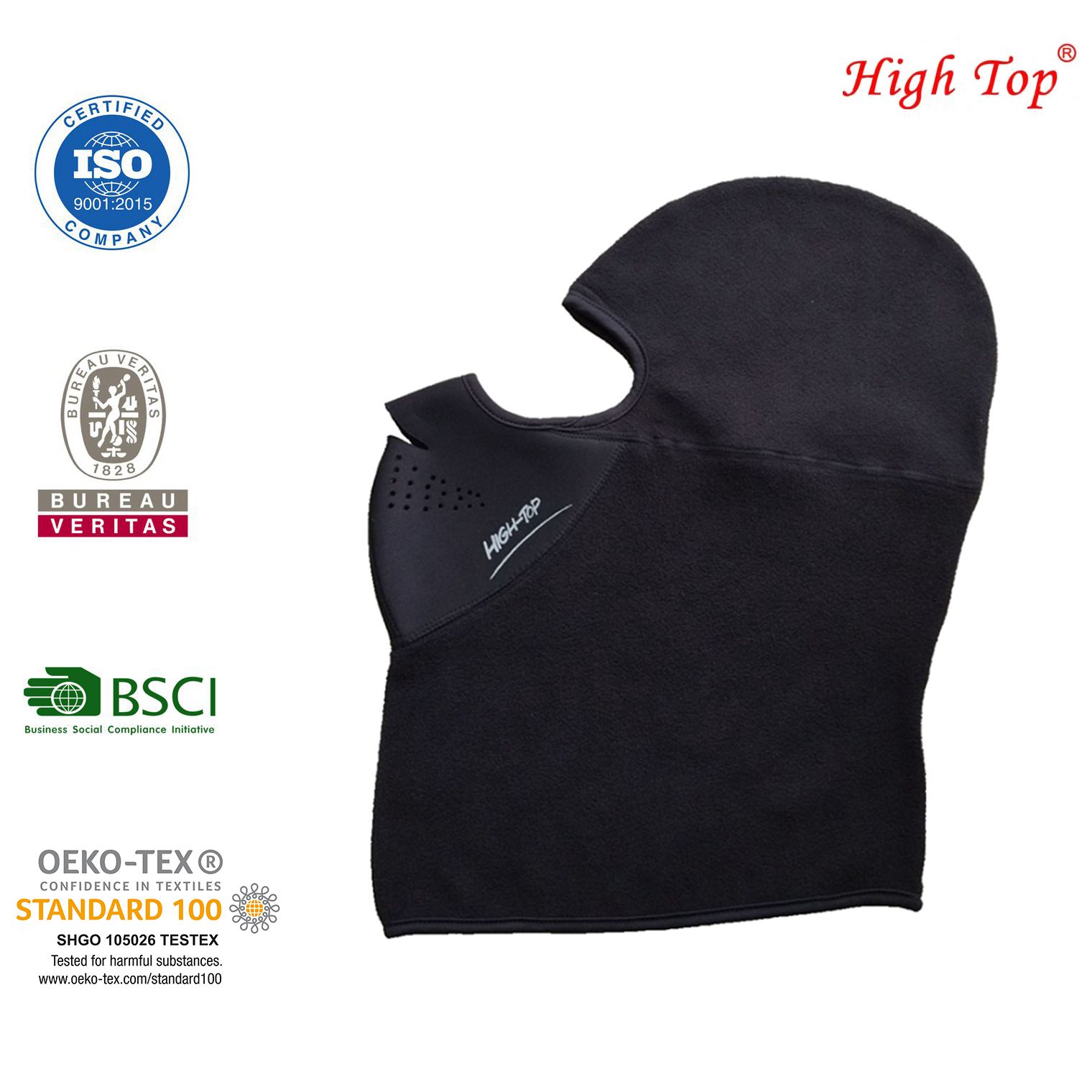 Polyester Balaclava+neoprene