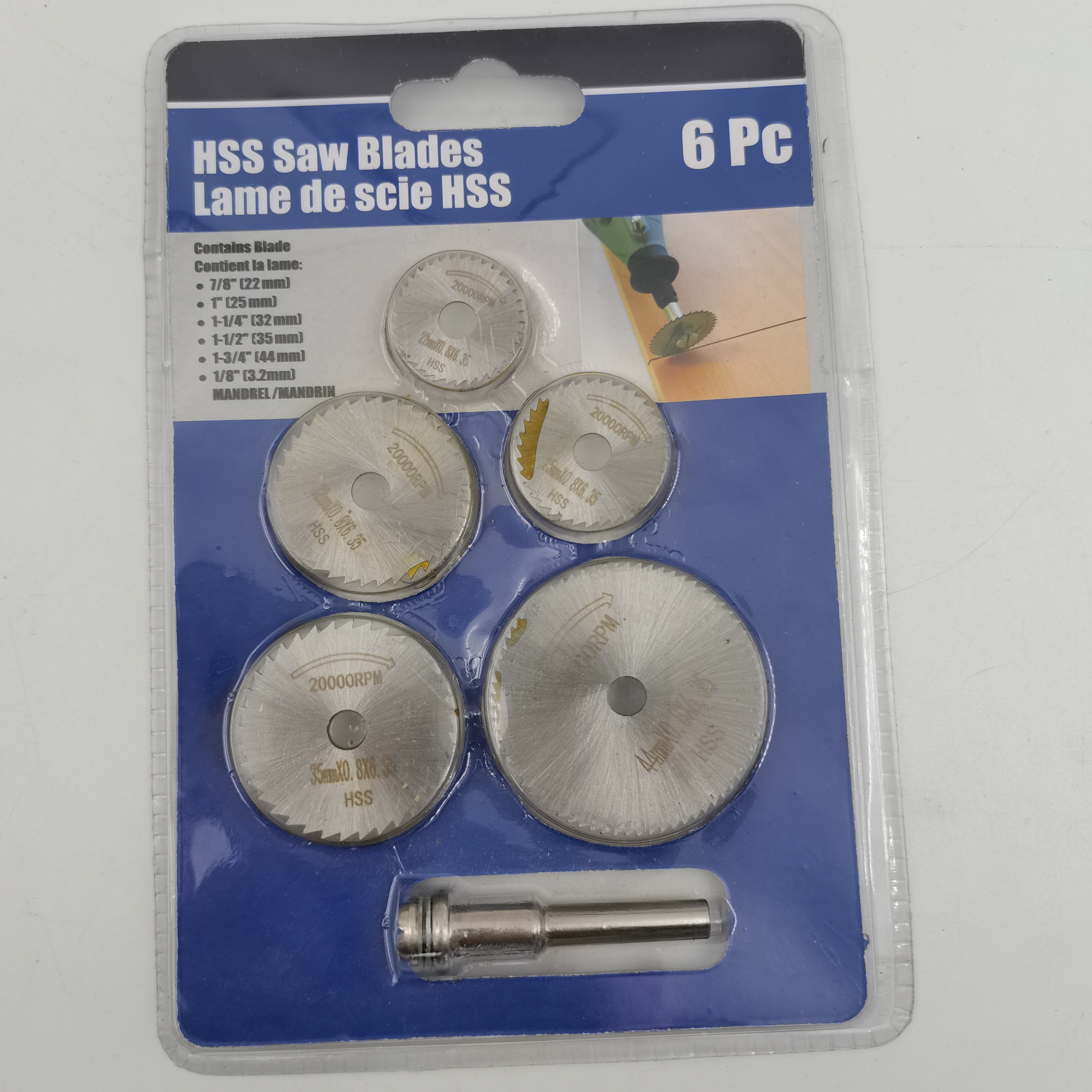 HSS saw blade set