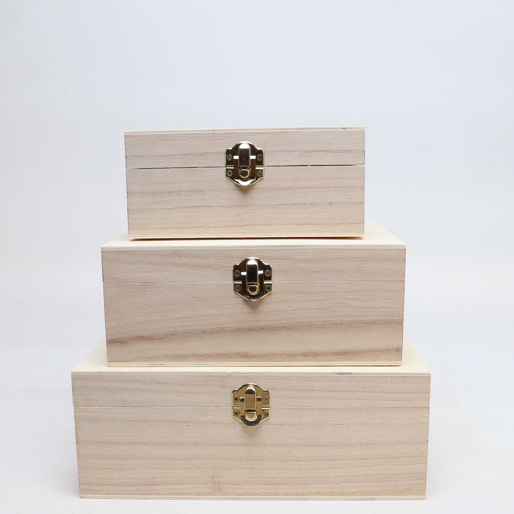 Wooden packing box storage box jewelry box