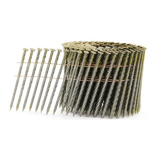 Coiled Nail Twisted Shank Coil Nails