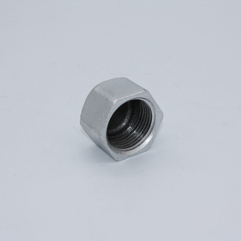 Cap hexagon hot dipped galvanized