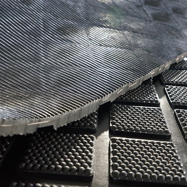 Horse Stall Mat for Horse Cow Pigs Rubber Tile Flooring Sheet
